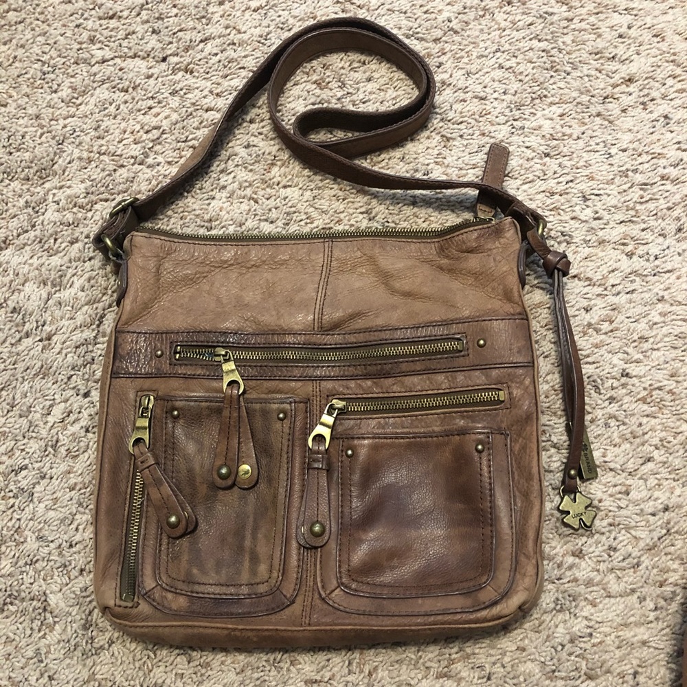 Lucky leather purse